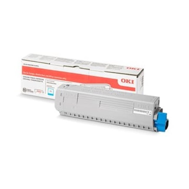 Lasertoner OKI C824 cyan - 1