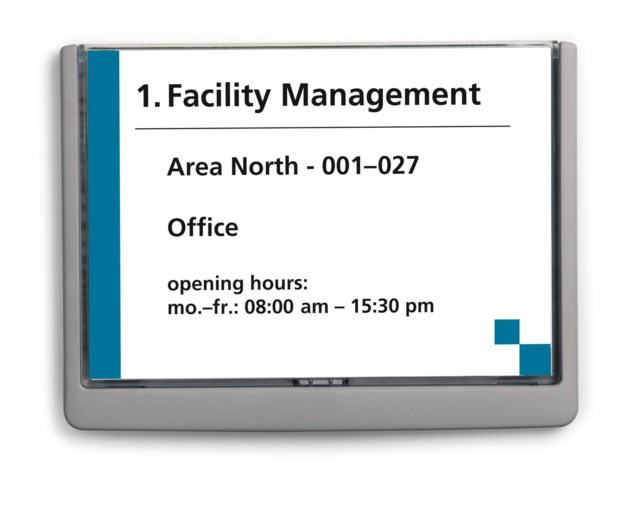 Dörrskylt Click Sign 210 x 148,5mm - 210x148,5m - 1