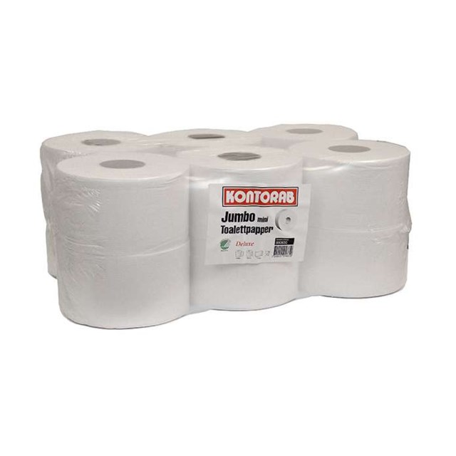 Toalettpapper Jumbo Midi 2-lags 6rl/krt - 1
