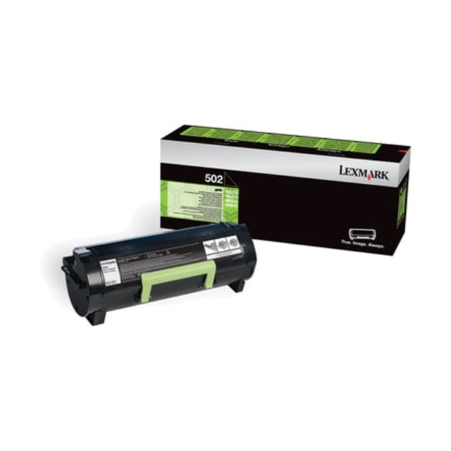 Lasertoner Lexmark Svart 502 1500 sid - 1