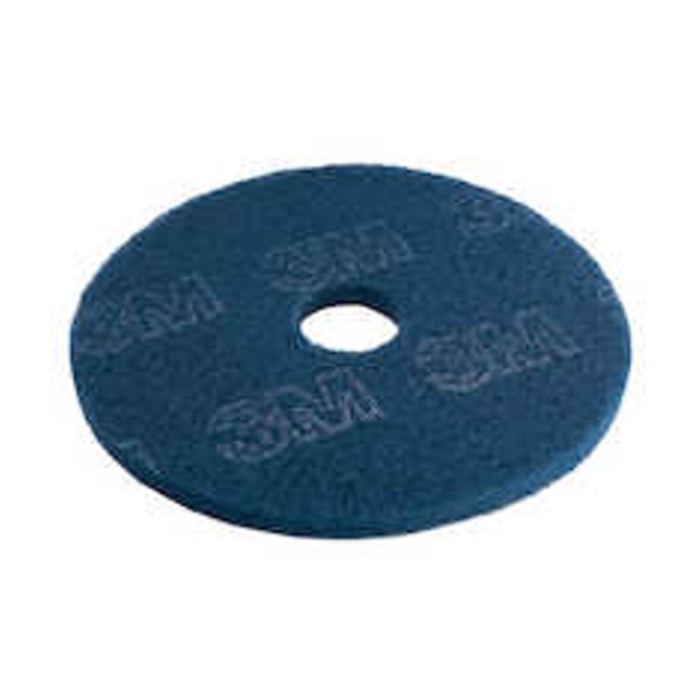 Golvvårdsrondell 3M 13" 330mm blå - 13" - 1