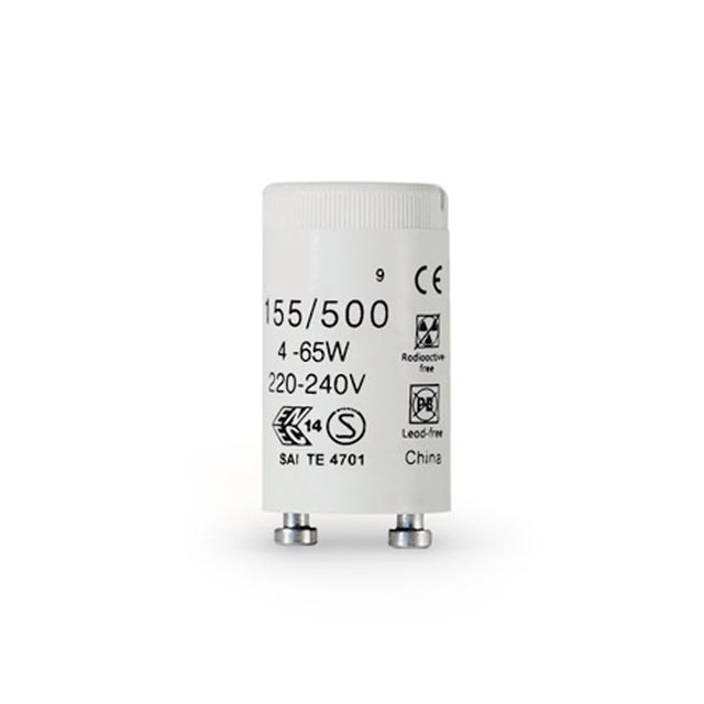 Glimtändare 4-65W singel - 1