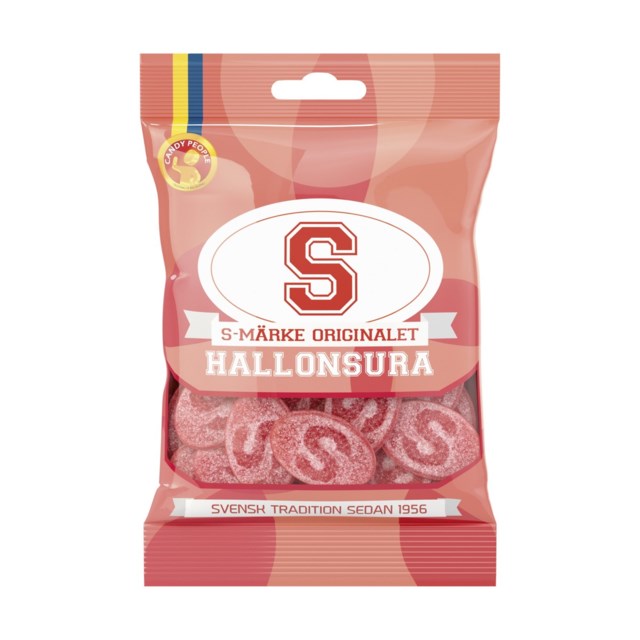 S-märke Hallonsura 80g - 1