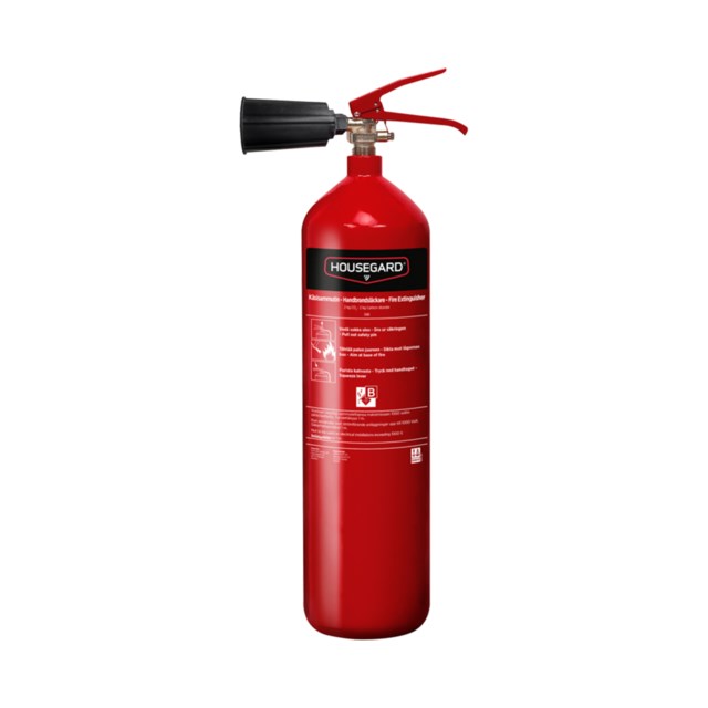 Brandsläckare Housegard koldioxid 2kg C02Ga - 1