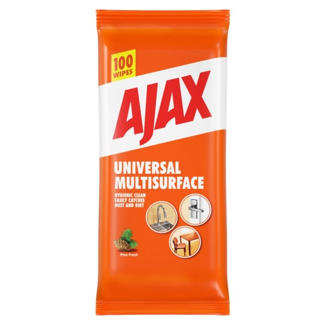 Ajax Wipes Universal Multisurface 100st/fp - 1