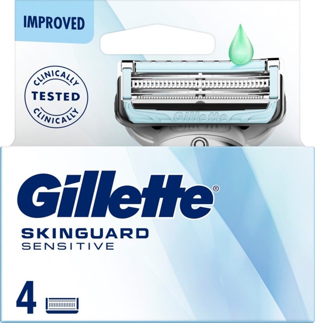 Gillette Skinguard Rakblad 4st - 1