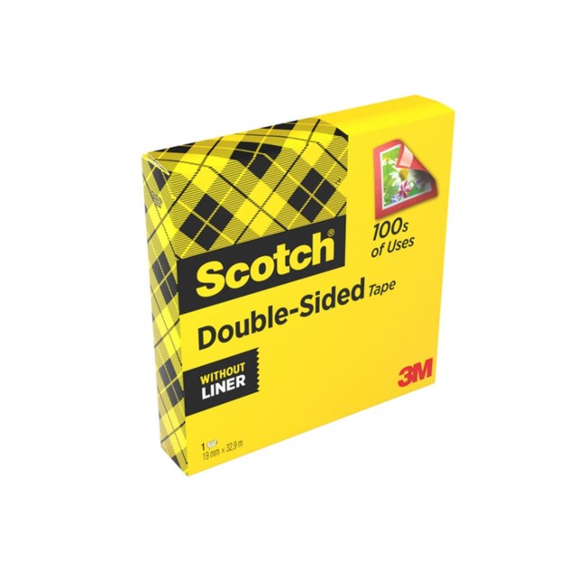 Dubbelhäftande tejp Scotch 665 19mm x 33m - 19mmx33m - 1