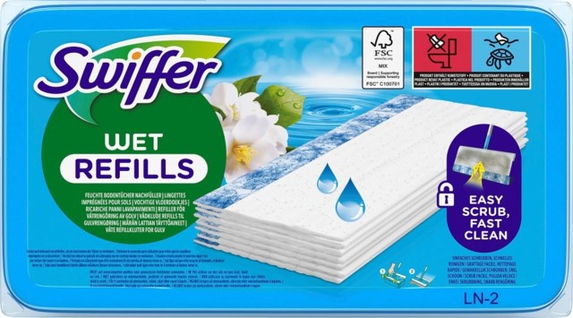 Swiffer Sweeper Fuktiga Refilldukar Med fräsch Doft 20 st - 1