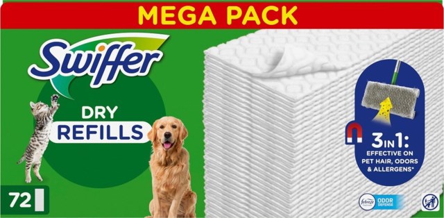 Swiffer Dry Pet Refill 72st/fp - 1