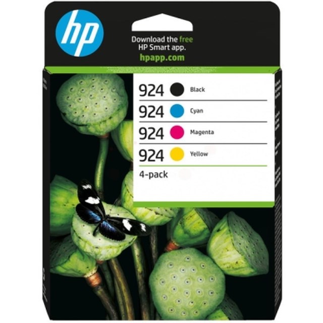 Ink-Jet HP 924 CMYK 4-Pack - 1