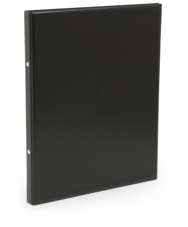 Ringpärm PP A4 25mm med 16 mm ringmek svart - A4 25mm - 1