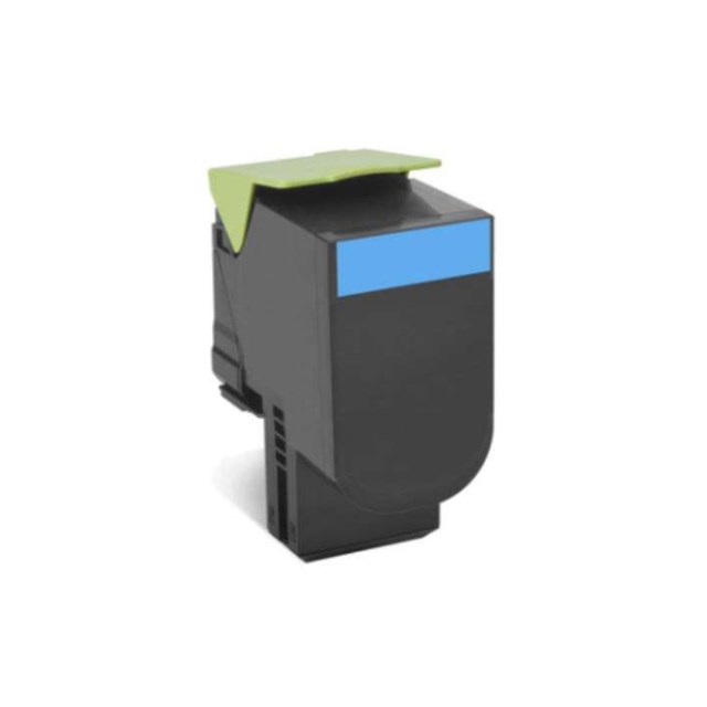 Lasertoner Lexmark CS310/410/510 cyan - 1