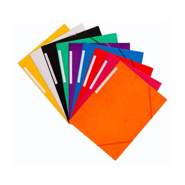 Snoddmapp A4 3-klaff orange - A4 - 1