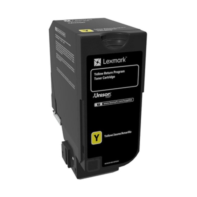 Lasertoner Lexmark gul - 1