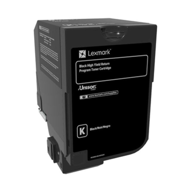 Lasertoner Lexmark CS720 svart (return) - 1