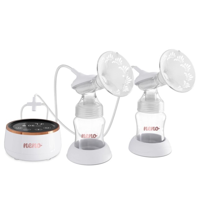 NENO Bröstpump Elektrisk Bella Twin Moon Vit - 1
