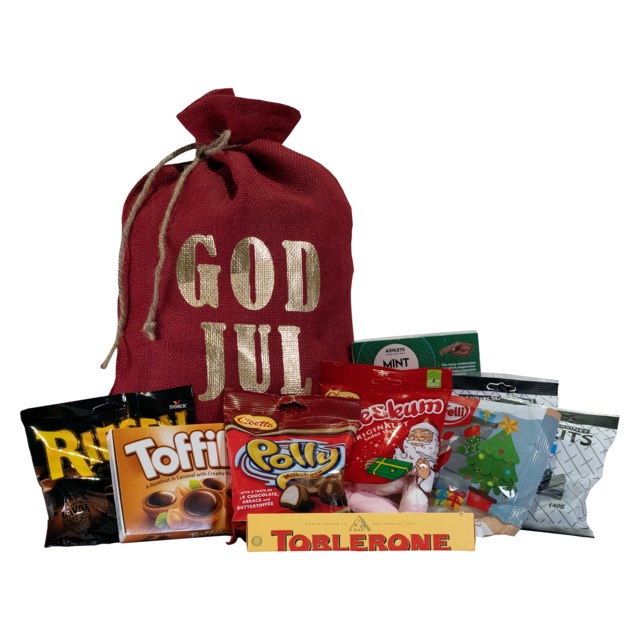 Jutesäck röd 1235g - 1