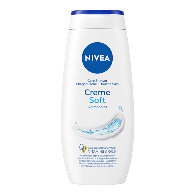 NIVEA Duschtvål Creme Soft Care Shower 250 ml - 1