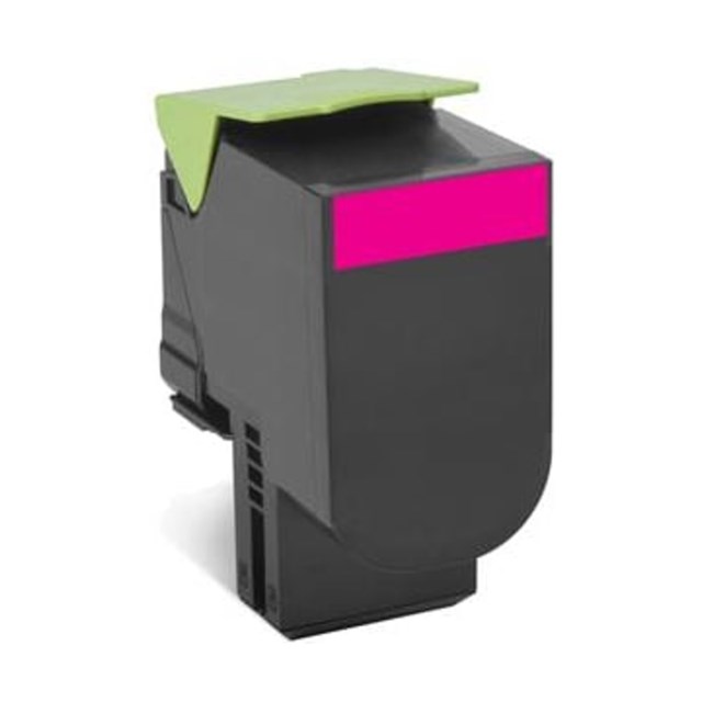 Lasertoner Lexmark CX410/CX510 magenta - 1