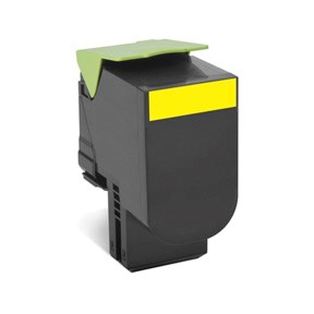 Lasertoner Lexmark yellow cx310/cx/410/cx510 - 1