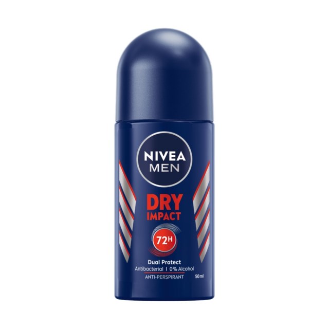 Nivea Men Deo Dry Impact Roll on 50ml - 1