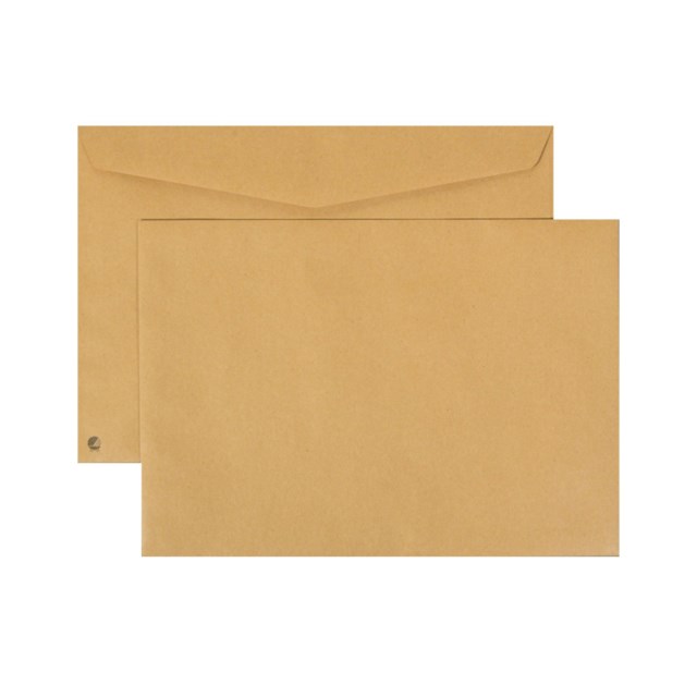 Kuvert C5 Bruna Fukthäftande Konsument 15St/Fp - 1