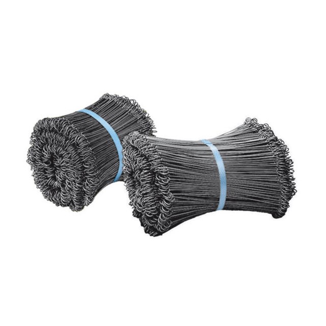 Säckbindare 150 x 1,25mm blank 1000st/fp - 150x1,25mm - 1