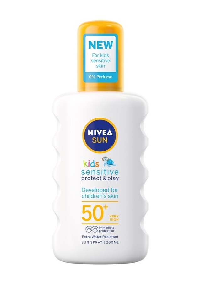 Nivea Kids Protect&Sensitive Spray SPF 50+ 200ml - 1