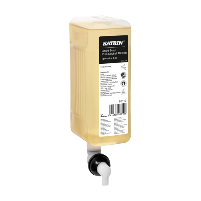 Tvål Katrin neutral 1000ml 6st/krt - 1L - 1