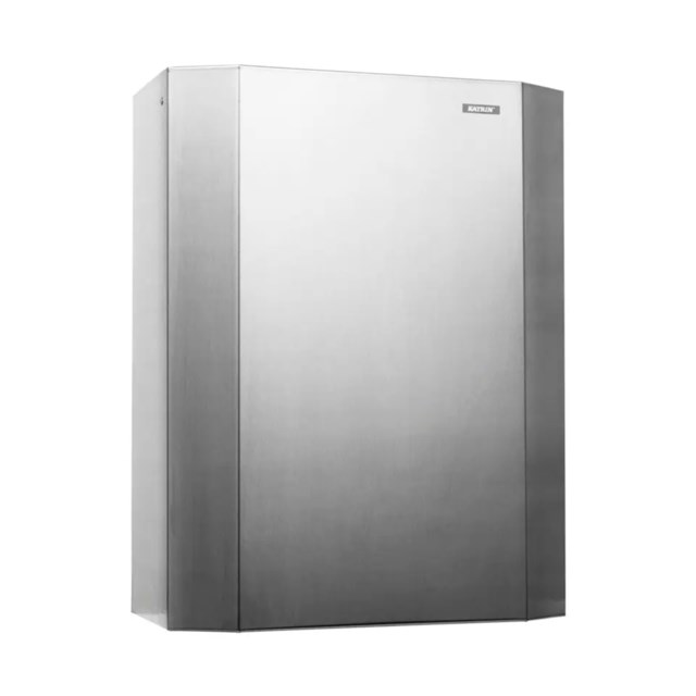 Papperskorg Katrin 25 l rostfri - 25L - 1