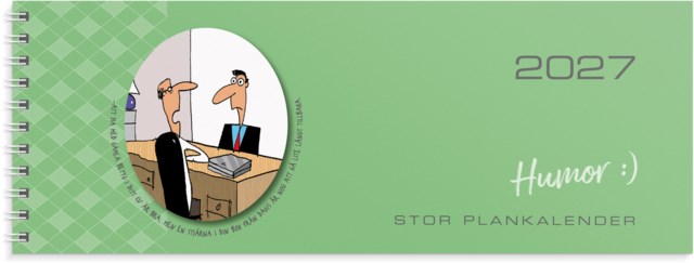 Almanacka Burde Stor Plankalender Humor - 1