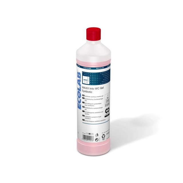 WC-rengöringsgel Ecolab MAXX Into Synbiotic, 12 x 1 L - 1