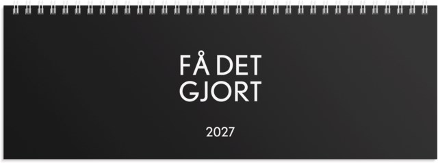 Almanacka Burde Bordsalmanackan Få det gjort - 1