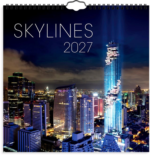 Almanacka Burde Väggkalender Skylines - 1