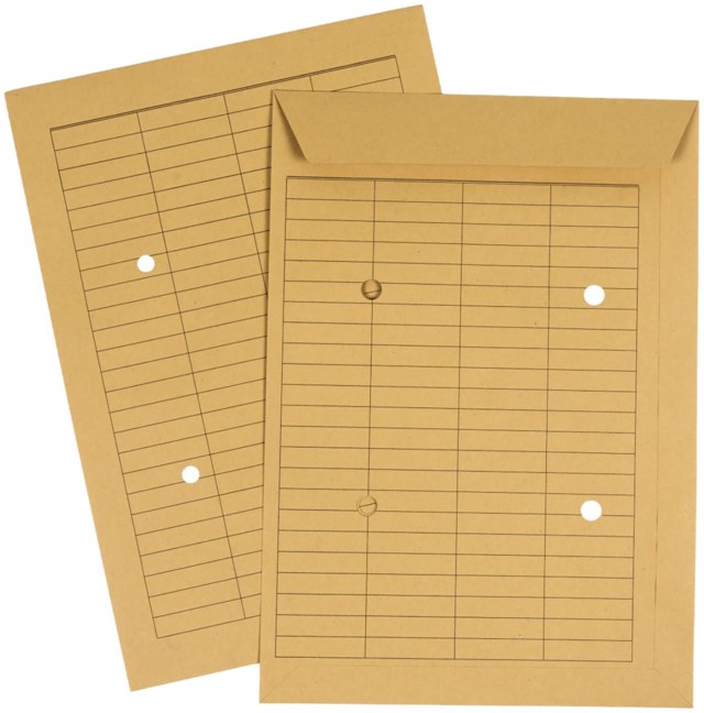 Cirkulationspåse 250x330mm brun 250/fp - 250x330mm - 1