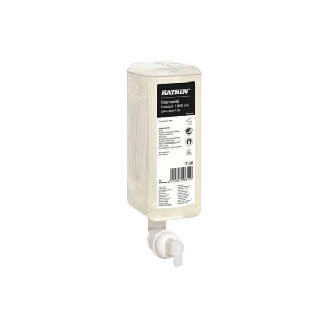 Tvål Katrin Foamwash 1L 6st/fp - 1L - 1