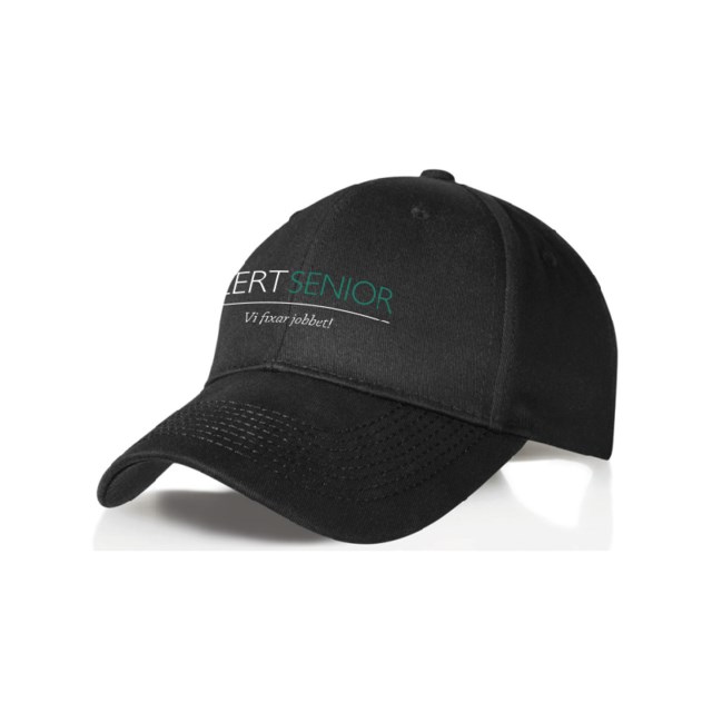 Profilkeps Non-branded Alert Senior, svart - OneSize - 1