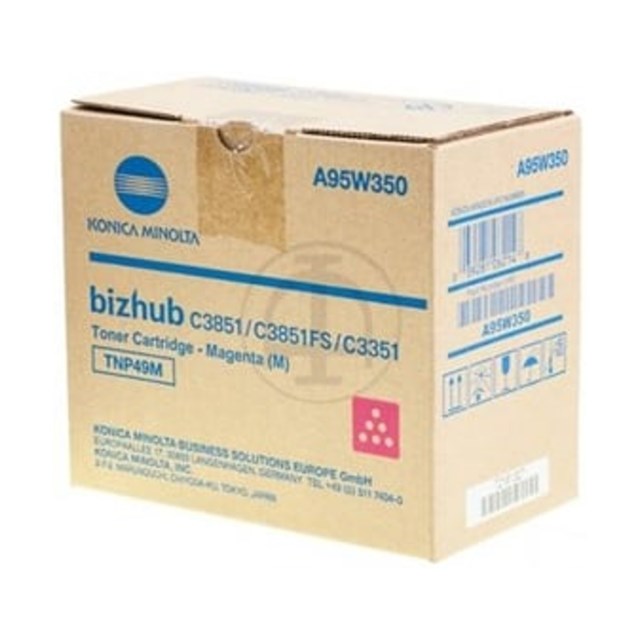 Bizhub C 3851 TNP49M Toner magenta 12K - 1