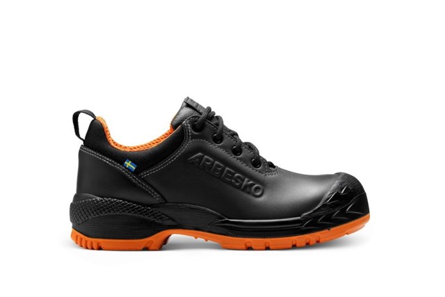 Skyddssko Arbesko Oxelösund 710 svart/orange stl 44 - STL 44 - 1