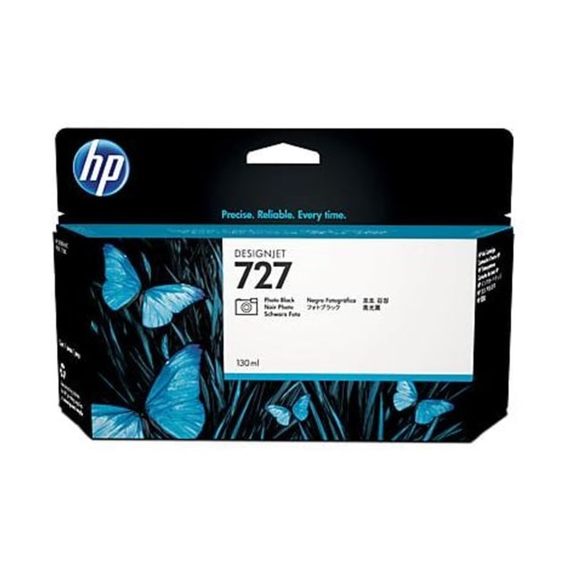 Ink-Jet HP No 727 photo svart 130ml - 130ml - 1