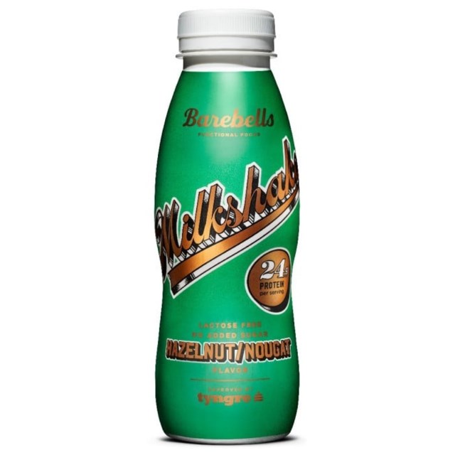Milkshake Barebells Hazelnut/Nougat 8st/platta - 330ml - 1
