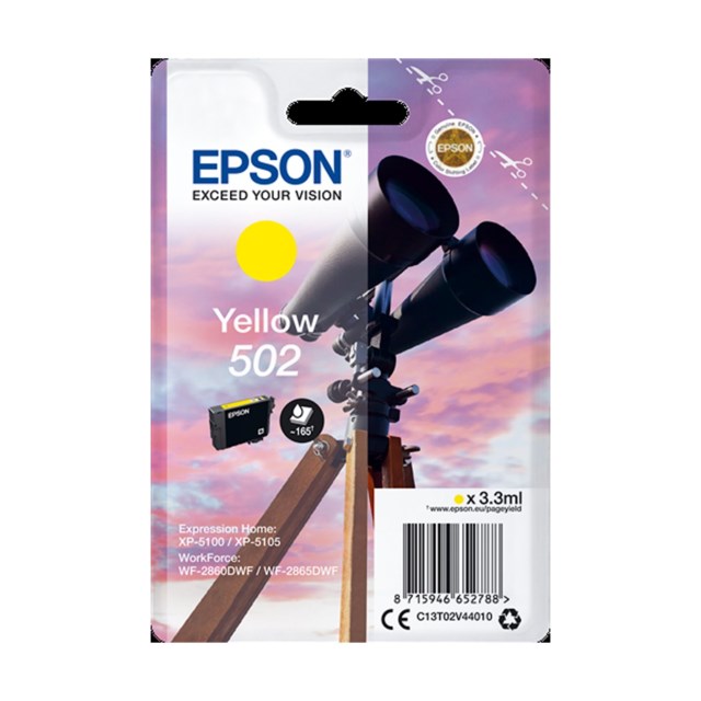 T502 Yellow Ink Cartdridge - 1