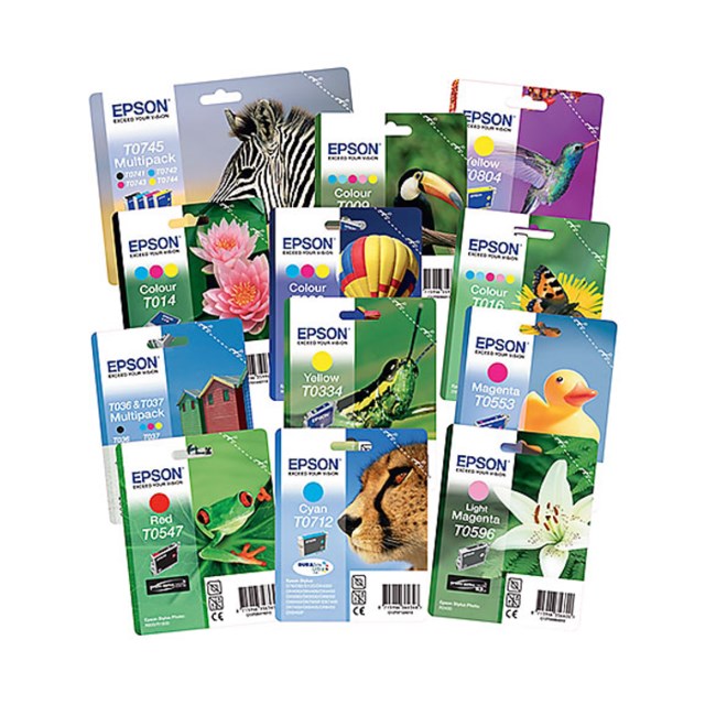 Ink-Jet Epson Svart Stylus D68 - 1