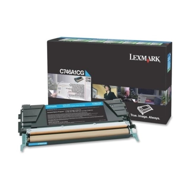 Lasertoner Lexmark C746/C748 cyan - 1