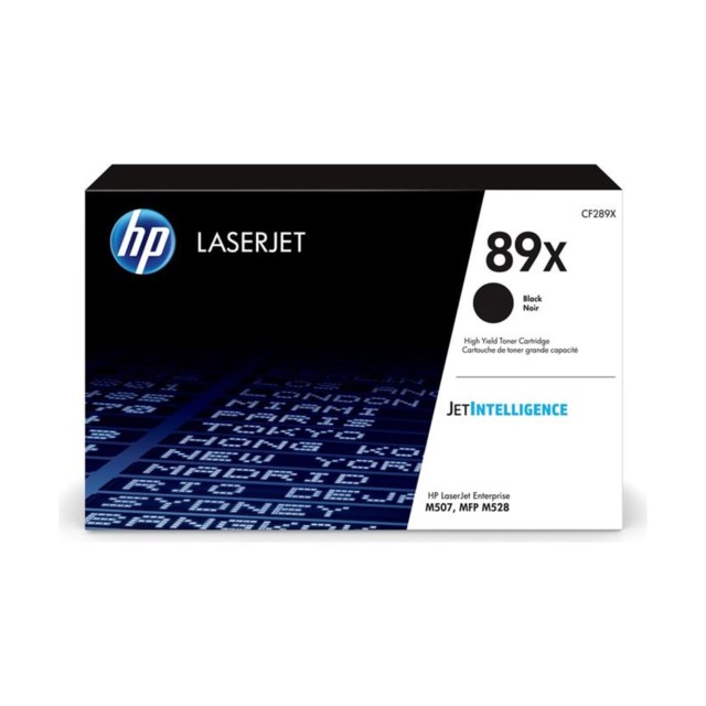LaserJet 89X Black Toner patron 10K - 1