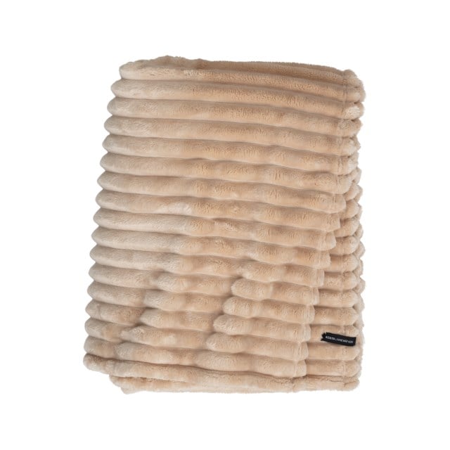 Pläd Cozy Kosta Linnewäfveri Sand - 1