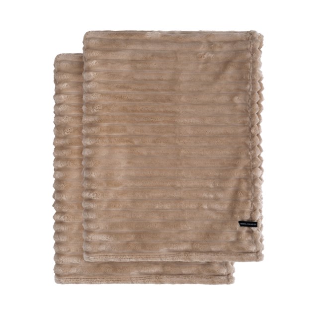Pläd Cozy 2-pack Latte - 1