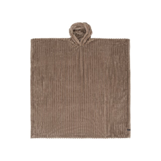 Poncho Cozy Latte - 1