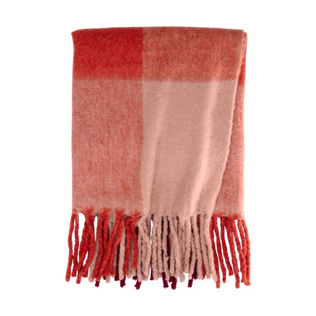 Pläd Varekil Kosta Linnewäfveri Röd - 1