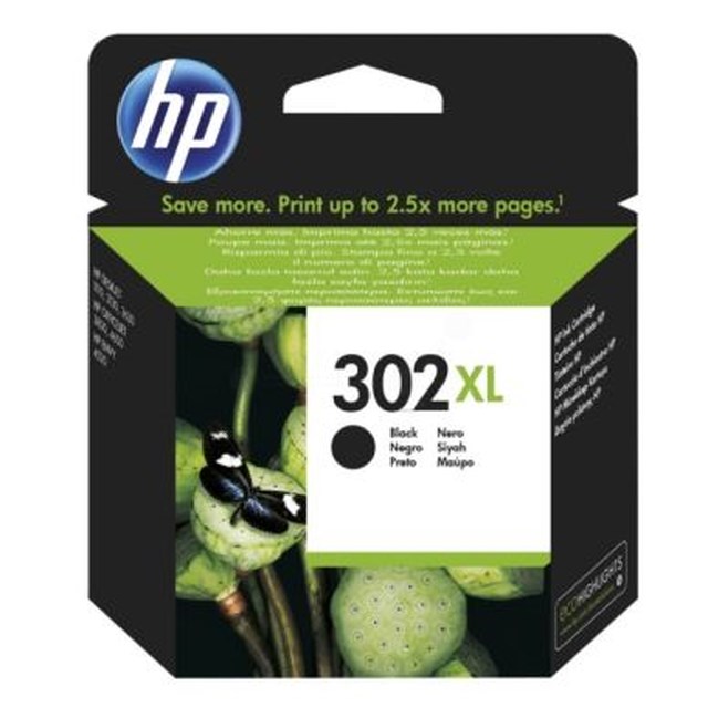 Ink-Jet HP No 302XL svart blister - 1